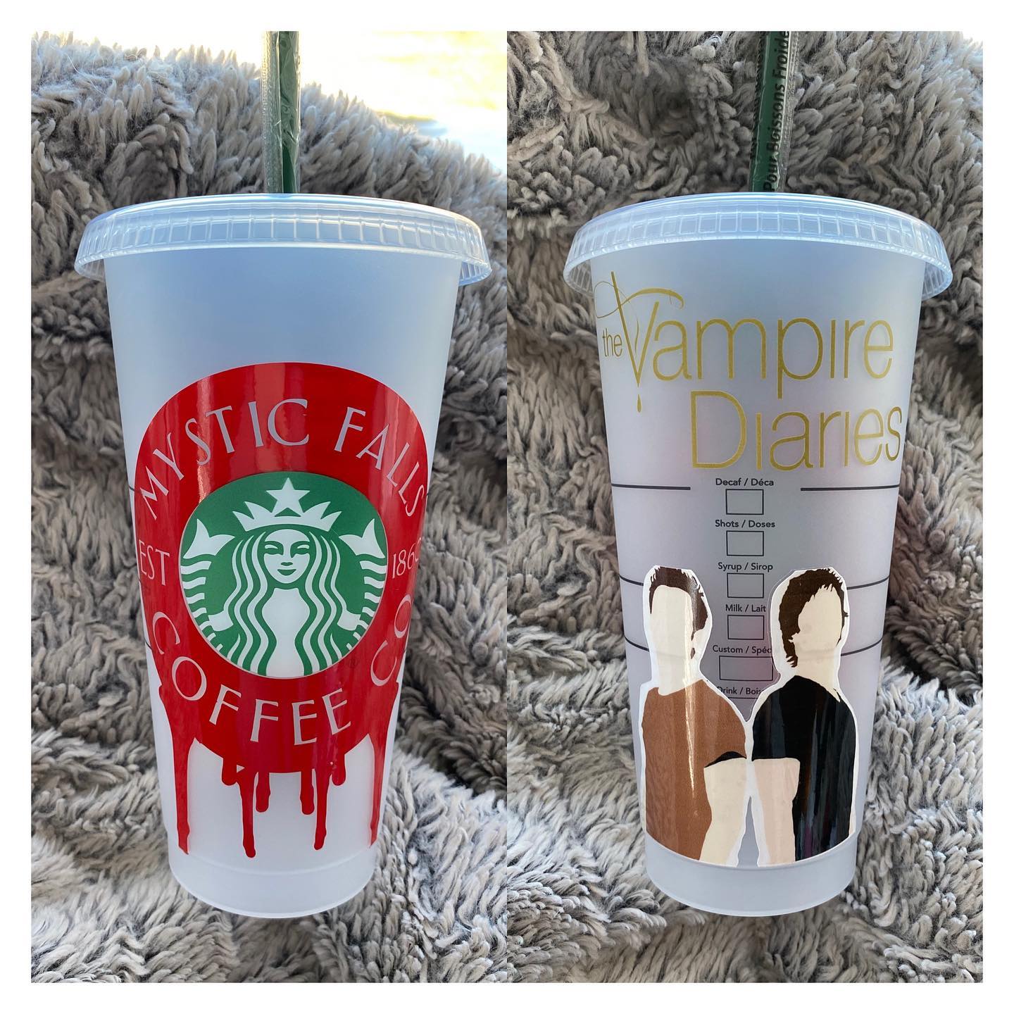 Vampire Diaries Starbucks Cold Cup